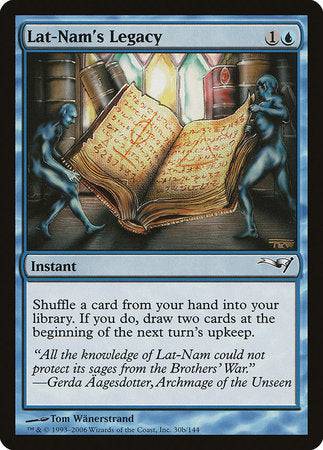 Lat-Nam's Legacy [Coldsnap Theme Decks] - Destination Retro