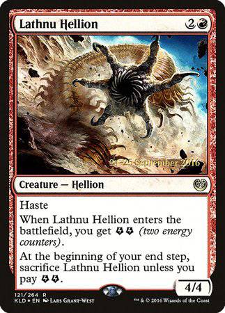 Lathnu Hellion [Kaladesh Promos] - Destination Retro