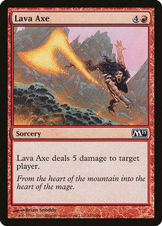 Lava Axe [Magic 2011] - Destination Retro