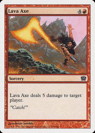 Lava Axe [Ninth Edition] - Destination Retro