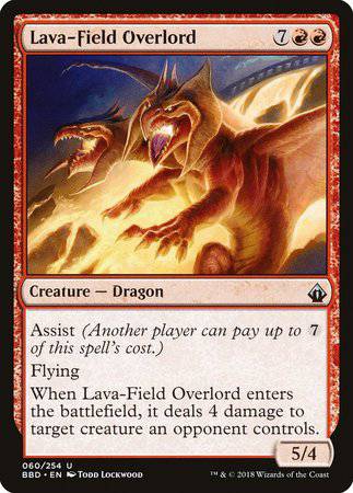 Lava-Field Overlord [Battlebond] - Destination Retro