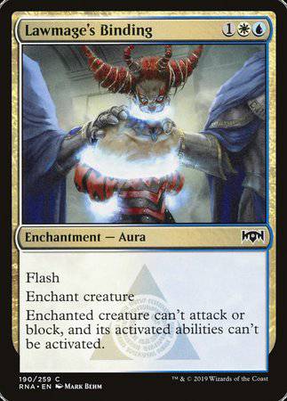 Lawmage's Binding [Ravnica Allegiance] - Destination Retro