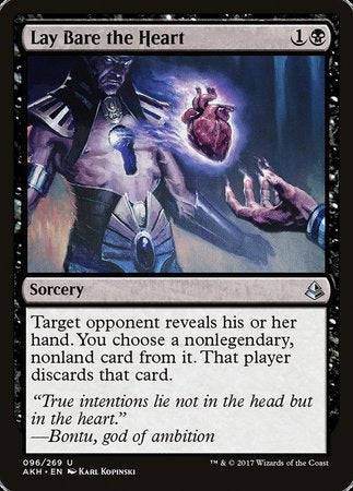 Lay Bare the Heart [Amonkhet] - Destination Retro