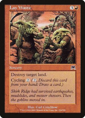 Lay Waste [Onslaught] - Destination Retro
