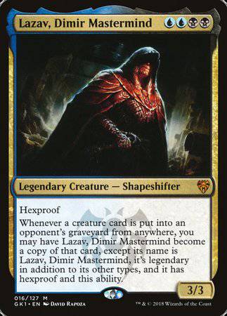 Lazav, Dimir Mastermind [GRN Guild Kit] - Destination Retro