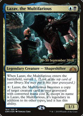 Lazav, the Multifarious [Guilds of Ravnica Promos] - Destination Retro