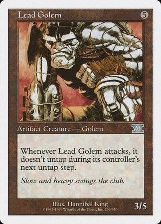 Lead Golem [Classic Sixth Edition] - Destination Retro