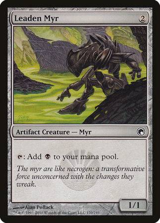 Leaden Myr [Scars of Mirrodin] - Destination Retro