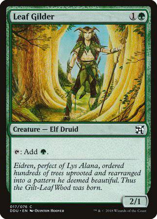 Leaf Gilder [Duel Decks: Elves vs. Inventors] - Destination Retro