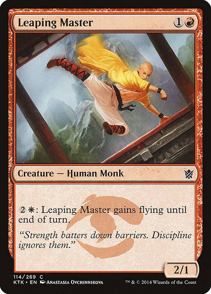 Leaping Master [Khans of Tarkir] - Destination Retro