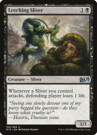 Leeching Sliver [Magic 2015] - Destination Retro