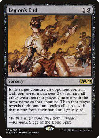 Legion's End [Core Set 2020 Promos] - Destination Retro
