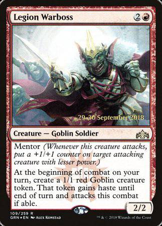Legion Warboss [Guilds of Ravnica Promos] - Destination Retro