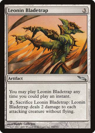 Leonin Bladetrap [Mirrodin] - Destination Retro