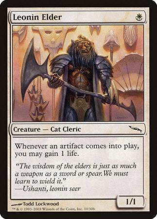 Leonin Elder [Mirrodin] - Destination Retro