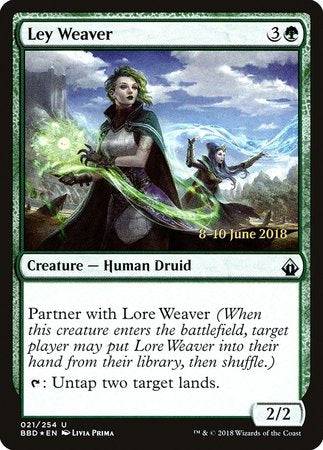 Ley Weaver [Battlebond Promos] - Destination Retro