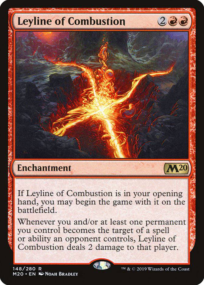 Leyline of Combustion [Core Set 2020] - Destination Retro