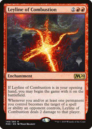 Leyline of Combustion [Core Set 2020 Promos] - Destination Retro
