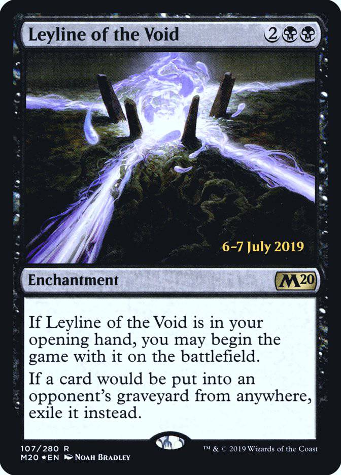 Leyline of the Void  [Core Set 2020 Prerelease Promos] - Destination Retro