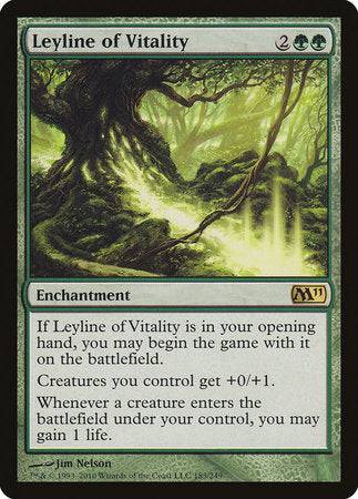 Leyline of Vitality [Magic 2011] - Destination Retro