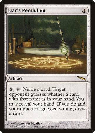 Liar's Pendulum [Mirrodin] - Destination Retro