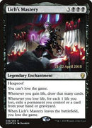 Lich's Mastery [Dominaria Promos] - Destination Retro