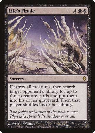 Life's Finale [New Phyrexia] - Destination Retro