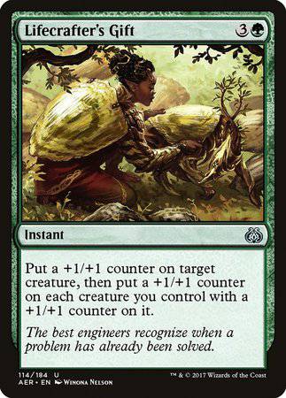 Lifecrafter's Gift [Aether Revolt] - Destination Retro