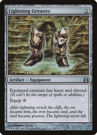 Lightning Greaves [Commander 2011] - Destination Retro