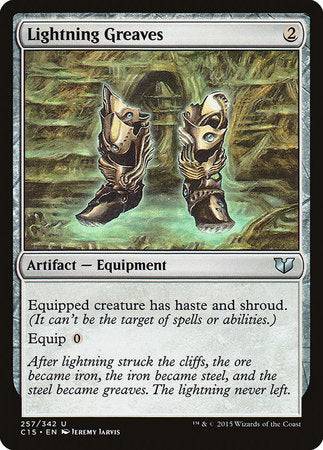 Lightning Greaves [Commander 2015] - Destination Retro