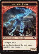 Lightning Rager // Lightning Rager Double-Sided Token [Commander 2015 Tokens] - Destination Retro