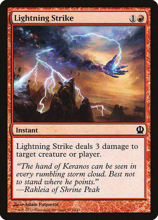 Lightning Strike [Theros] - Destination Retro
