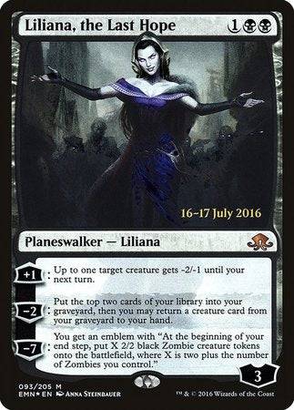 Liliana, the Last Hope [Eldritch Moon Promos] - Destination Retro
