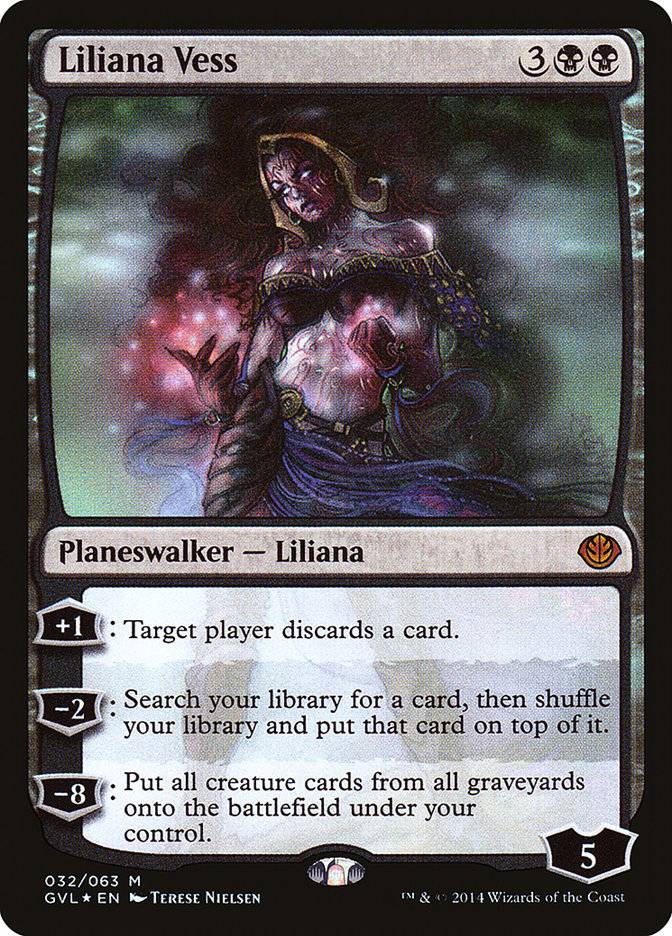 Liliana Vess (Garruk vs. Liliana) [Duel Decks Anthology] - Destination Retro