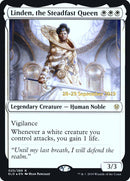 Linden, the Steadfast Queen  [Throne of Eldraine Prerelease Promos] - Destination Retro
