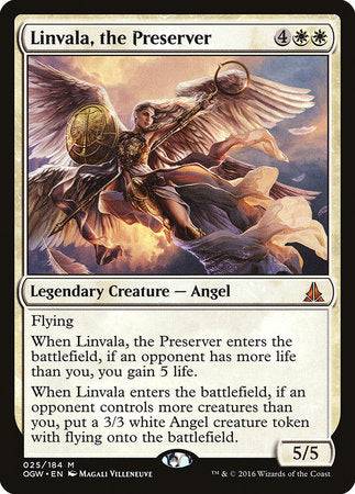 Linvala, the Preserver [Oath of the Gatewatch] - Destination Retro