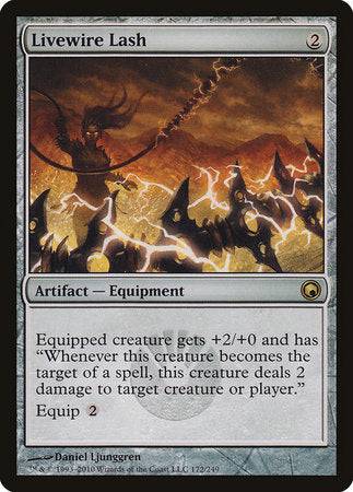 Livewire Lash [Scars of Mirrodin] - Destination Retro