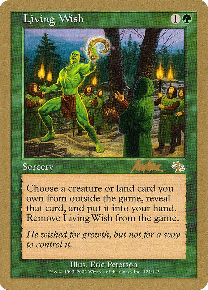 Living Wish (Brian Kibler) [World Championship Decks 2002] - Destination Retro