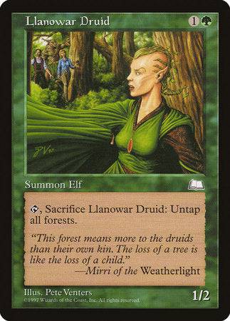 Llanowar Druid [Weatherlight] - Destination Retro