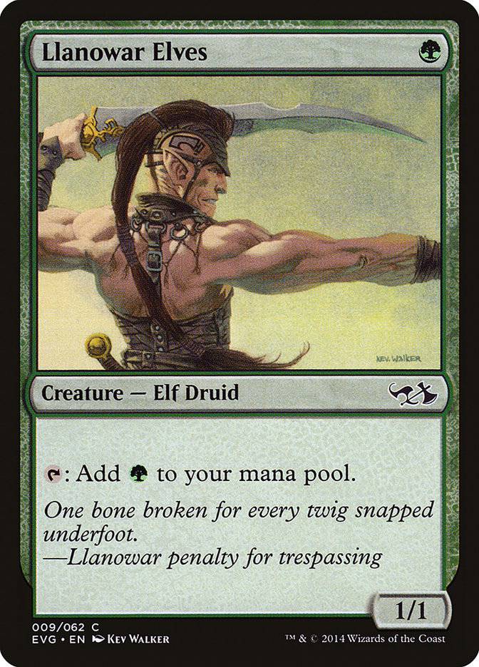 Llanowar Elves (Elves vs. Goblins) [Duel Decks Anthology] - Destination Retro