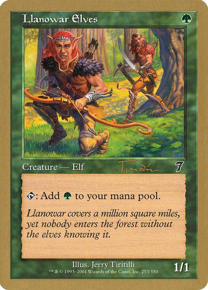 Llanowar Elves (Jan Tomcani) [World Championship Decks 2001] - Destination Retro