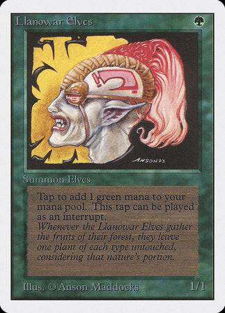 Llanowar Elves [Unlimited Edition] - Destination Retro