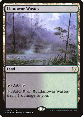 Llanowar Wastes [Commander 2019] - Destination Retro