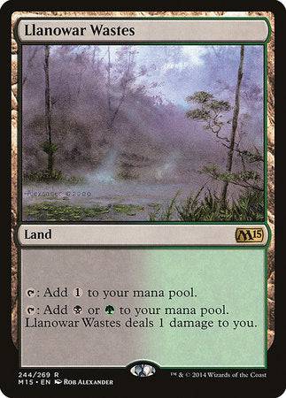 Llanowar Wastes [Magic 2015] - Destination Retro