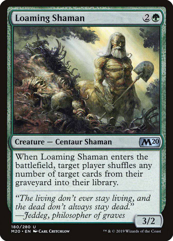 Loaming Shaman [Core Set 2020] - Destination Retro
