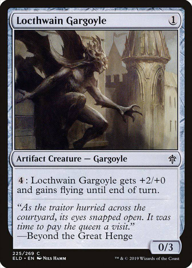Locthwain Gargoyle [Throne of Eldraine] - Destination Retro