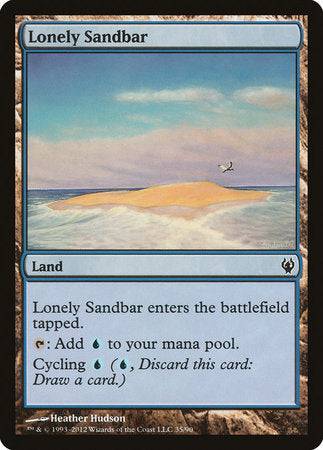 Lonely Sandbar [Duel Decks: Izzet vs. Golgari] - Destination Retro
