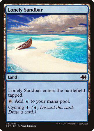 Lonely Sandbar [Duel Decks: Merfolk vs. Goblins] - Destination Retro
