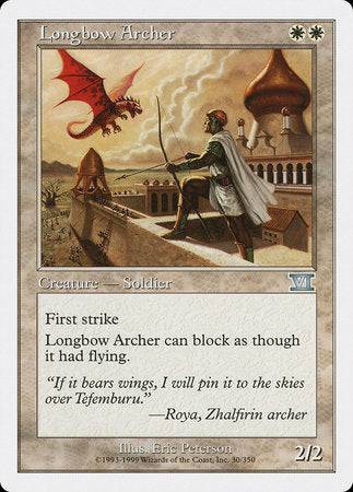Longbow Archer [Classic Sixth Edition] - Destination Retro