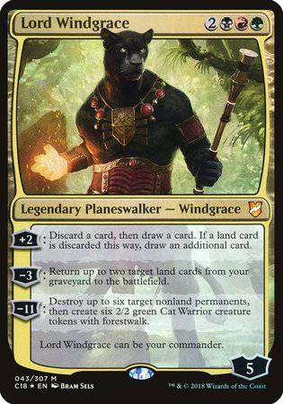 Lord Windgrace (Commander 2018) [Commander 2018 Oversized] - Destination Retro